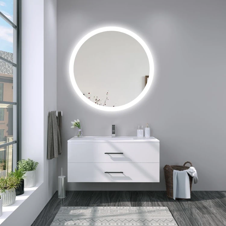 Round Led Mirror For Bathroom