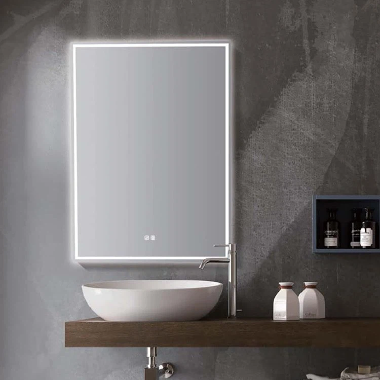 Wall Mounted Mirror With LED Lights Wall Mounted Mirror With LED Lights